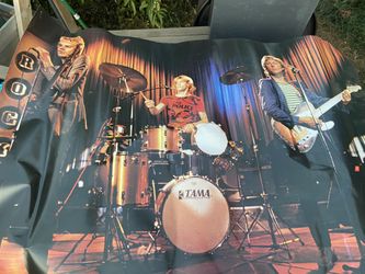 The Police band, Sting original tour poster PACE Scotland Holmes 1979