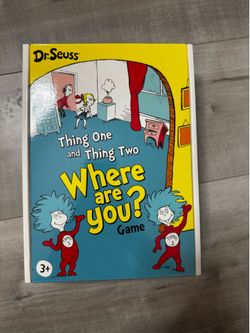 Dr. Seuss Thing One and Thing Two Where Are You?