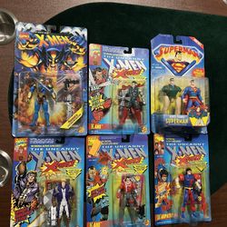 X-Men And Superman Toys