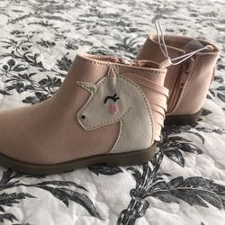 Toddler Unicorn Booties & Tutu Dress