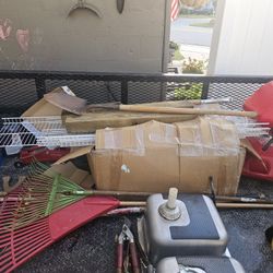 Box Of White Wire Shelving 