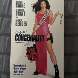Warner Home Video Miss Congeniality VHS Sandra Bullock Comedy PG-13
