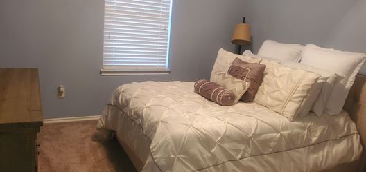 Bed and entertainment together