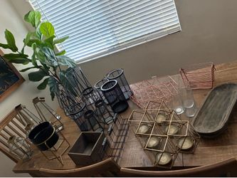 Misc black decor $5 each