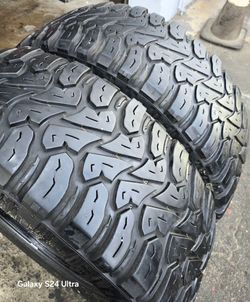 only 2 used tires Lt37x12.50r20 Nexen Rodiam MTX $199.00