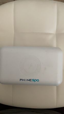 phone & accessory sanitizer wireless charging pad