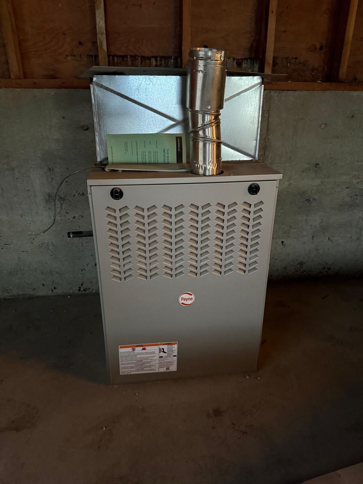 Payne Gas Furnace PG80ESAA 60090D