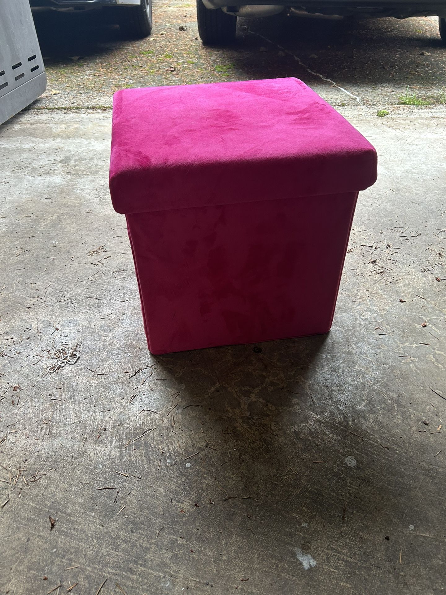 Pink Storage Bin