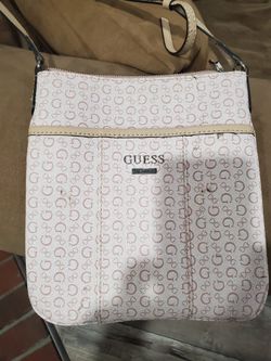 Guess Pink Cross Body Strap Purse