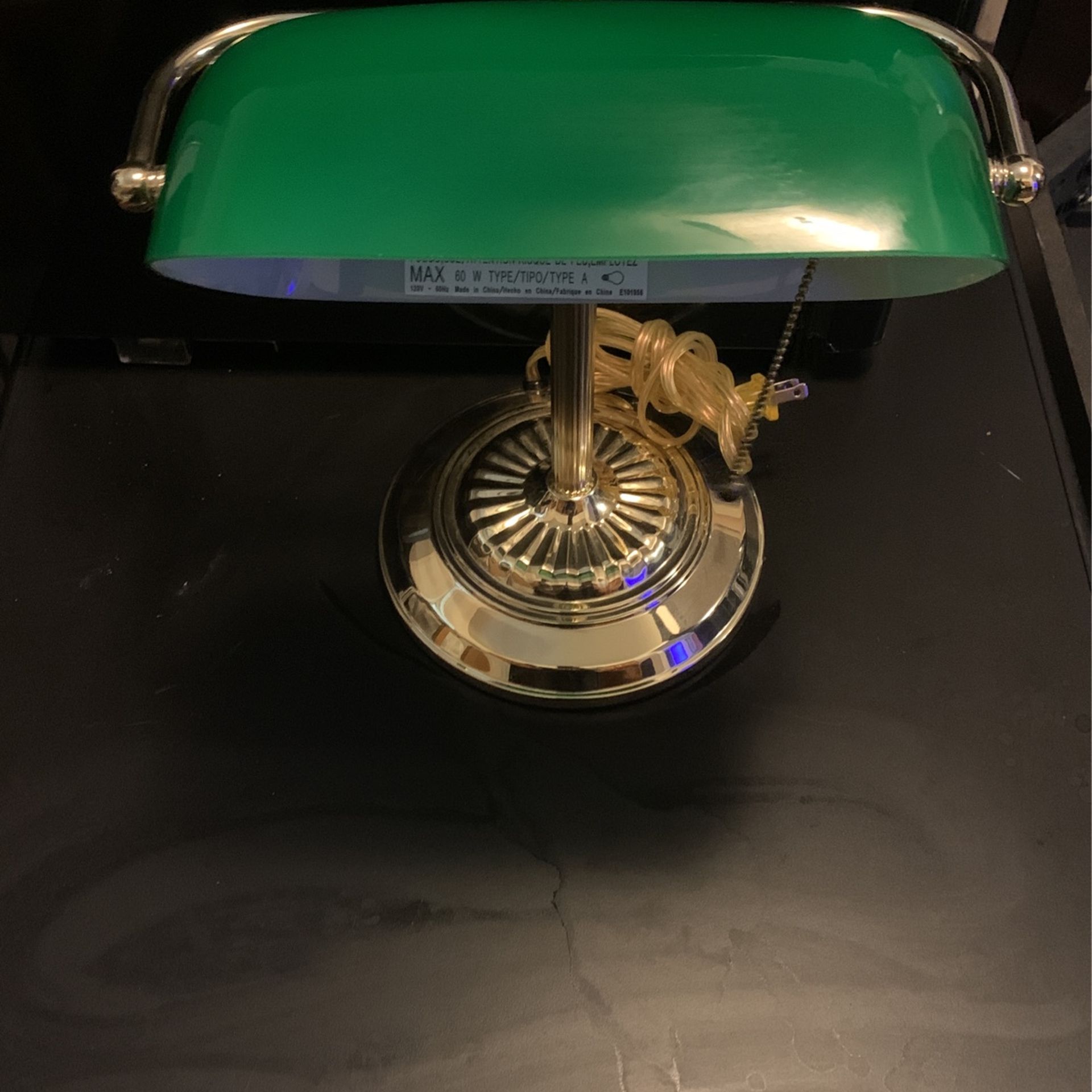 Vintage Bankers Desk Lamp