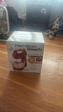 Hamilton Beach Power Deluxe 6 Speed Stand Mixer