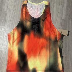 Nike AeroSwift Elite Entry Dri-FIT ADV Running Tank Top   Men Size L 