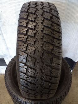 225/60r16 "Nubby New" Winter Trax studded snow tires