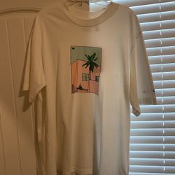 Adidas Palm tree t-shirt Size Large