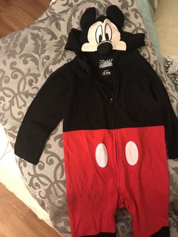 Mickey Mouse costume size 18-24 months