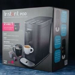 NEW Instant Pod 2 Machines in 1 Multipod Single Brew Coffee & Expresso by Instant POT, Nespresso, Espresso, & Coffee Pods