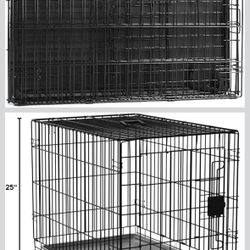 Dog crate, collapsible, med/large dogs (2 available)