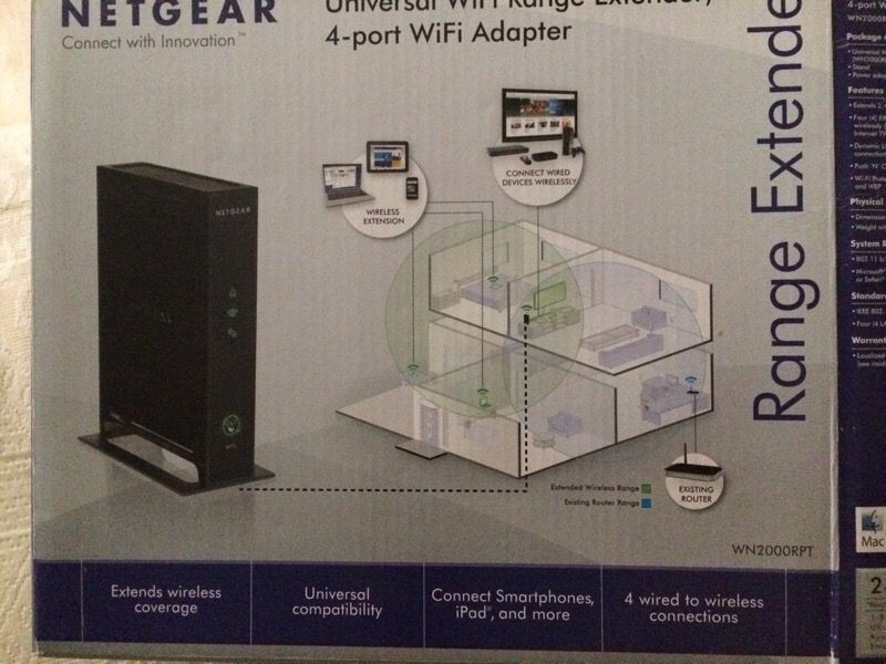 Netgear range extender