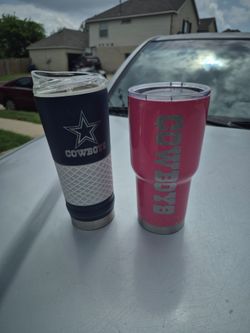 Cowboys cups