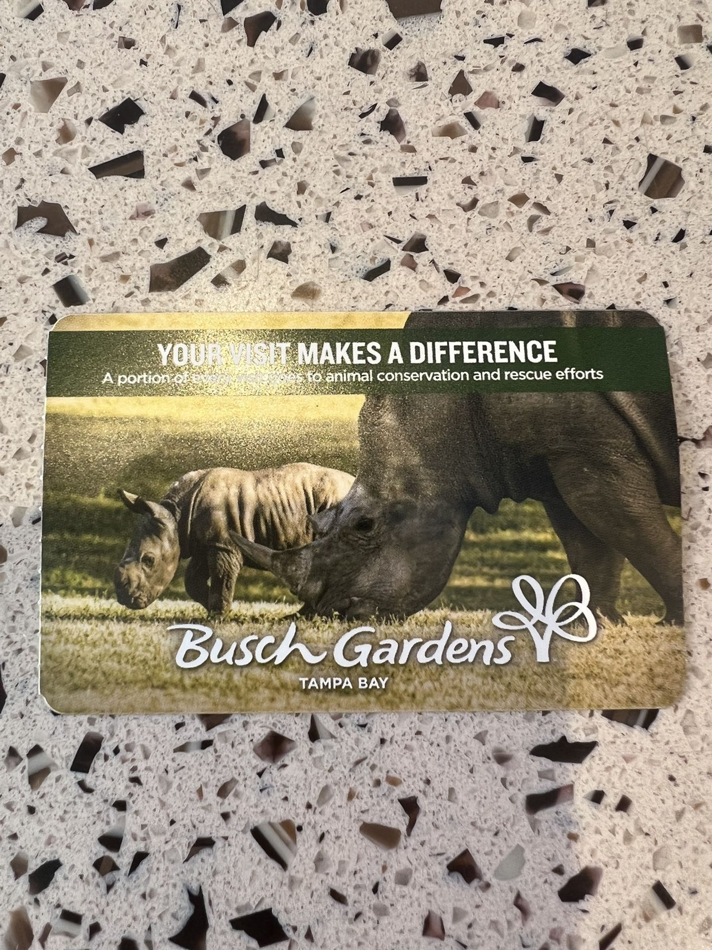 Busch Garden Ticket