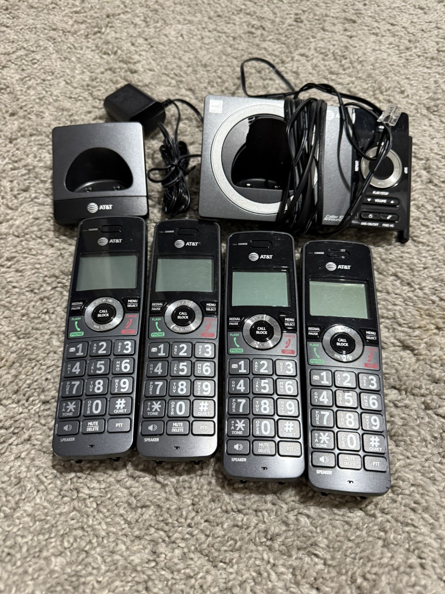 AT&T Landline Wireless Phone Set