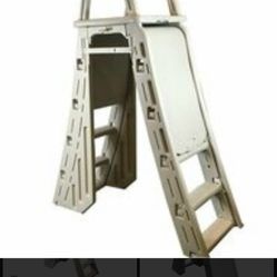 Pool Ladder With Child Safety Feature 