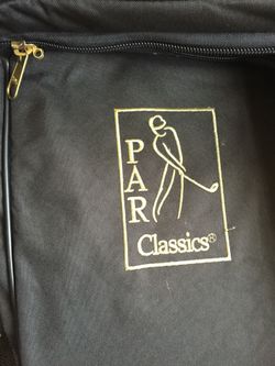 PAR Classics foldable golf travel bag with wheels