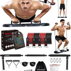 Push Up Board Fitness, Portable Foldable 20 in 1