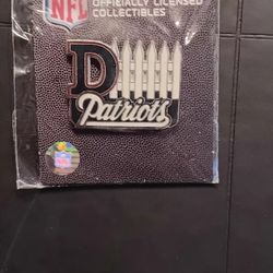 New England Patriots Fence Collectible Pin