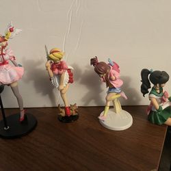 Anime  Waifu Sailor Moon 5 Figures