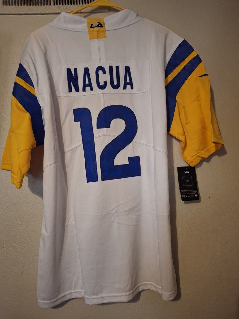 Puca Nacua L A Rams Jersey Sizes S Thru 2X