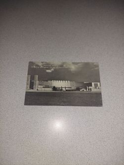 RARE VINTAGE ELECTRICAL BUILDING "A CENTURY OF PROGRESS" CHICAGO 1933 WORLD'S FAIR UNUSED POSTCARD
