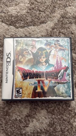 Dragon quest 4 IV for nintendo ds new sealed