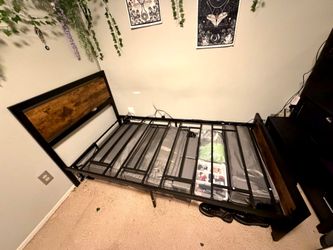 Twin metal bed frame