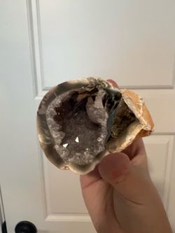 Druzy Crystal Geode
