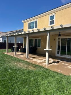 Patios Aluminum wood