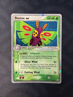 Pokemon Dustox Ex 86/92 Legend Maker NM