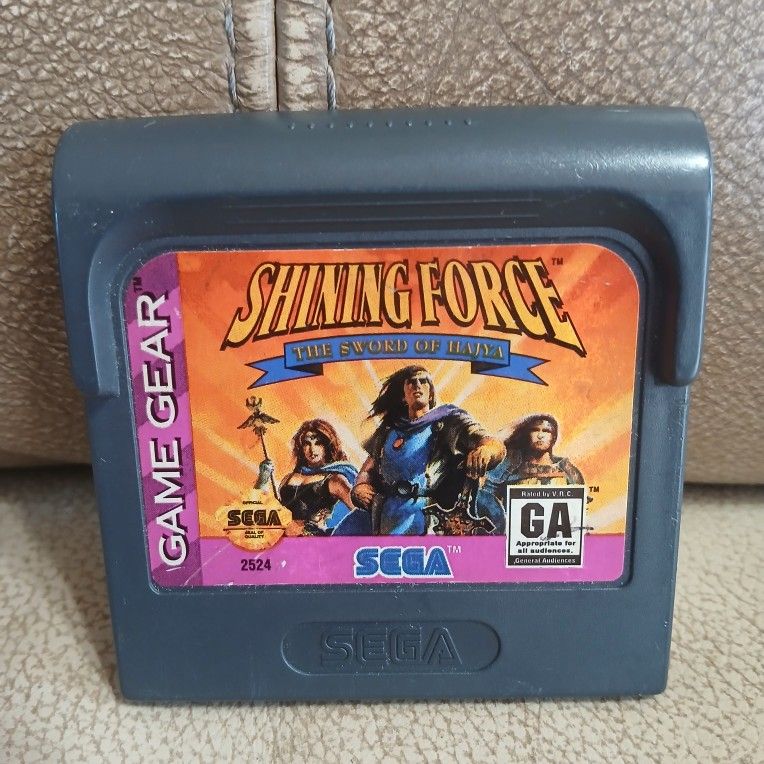 Sega Shining Force the Sword of Hajya Game Gear Game Only Untested