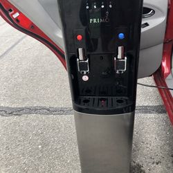 Primo Deluxe Bottom-Loading Water Dispenser - Hot/Cold/Room Temp - Stainless/Black