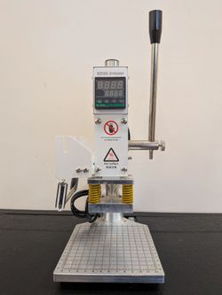 manual digital hot foil stamping and embossing machine
