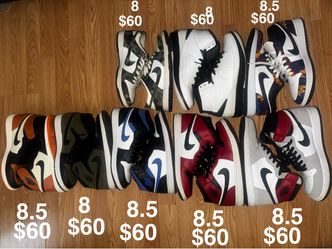 8-8.5 Jordan’s & Dunks