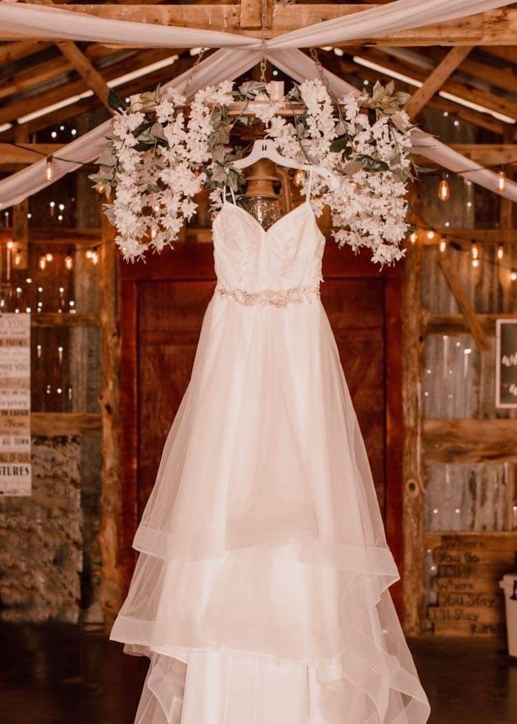 Wedding Dress Size Two For Sale