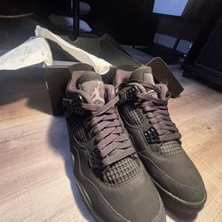 Blacks Kats Air Jordan 4 Retro