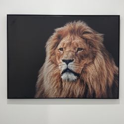 Lion Canvas Painting