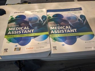 Medical assistant textbooks