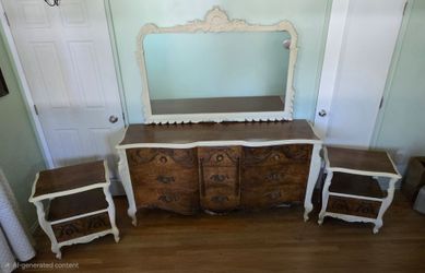 Vintage 4-Piece Dresser Set