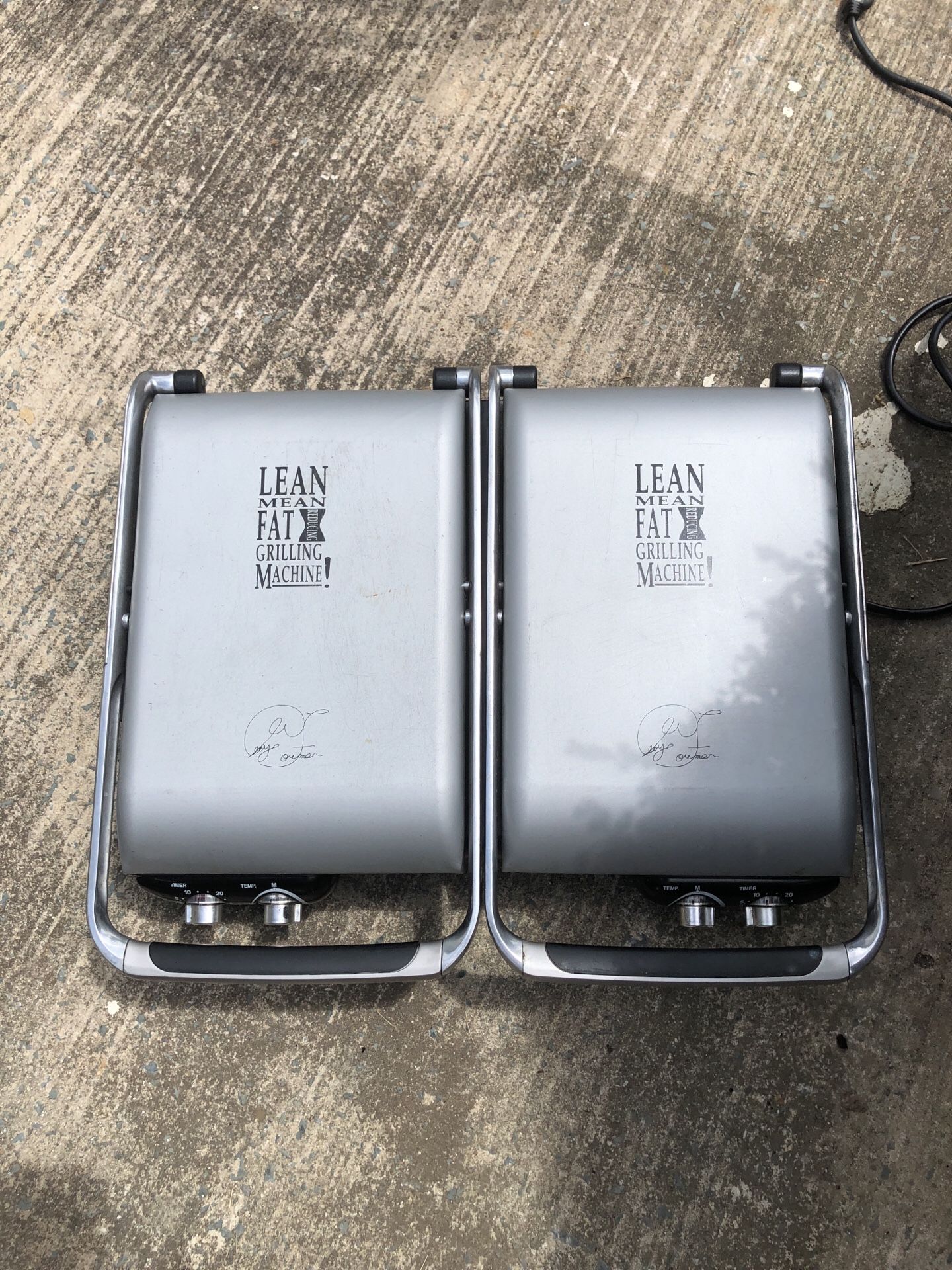 George Foreman Double Knockout Grill