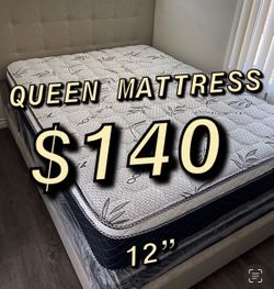 Queen size pillow top mattress
