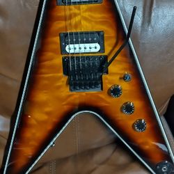 Dean Flying V  Brasilia Burst Floyd Rose 
