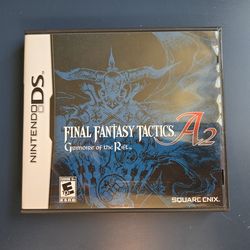 Final Fantasy Tactics A2 Nintendo DS